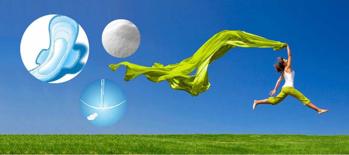 Super absorbent polymer for hygiene field Super absorbent polymer for hygiene field